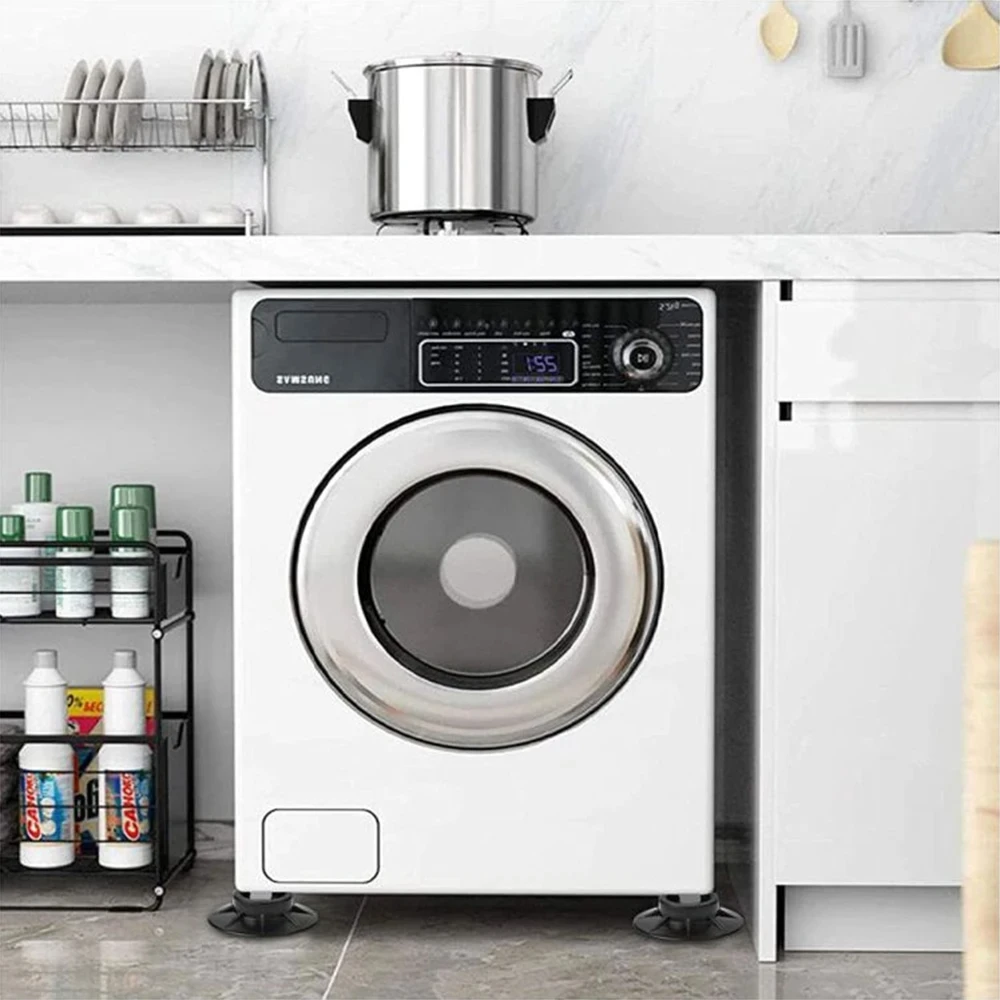 4 шт. Нескользящие резиновые подставки для стиральной машины