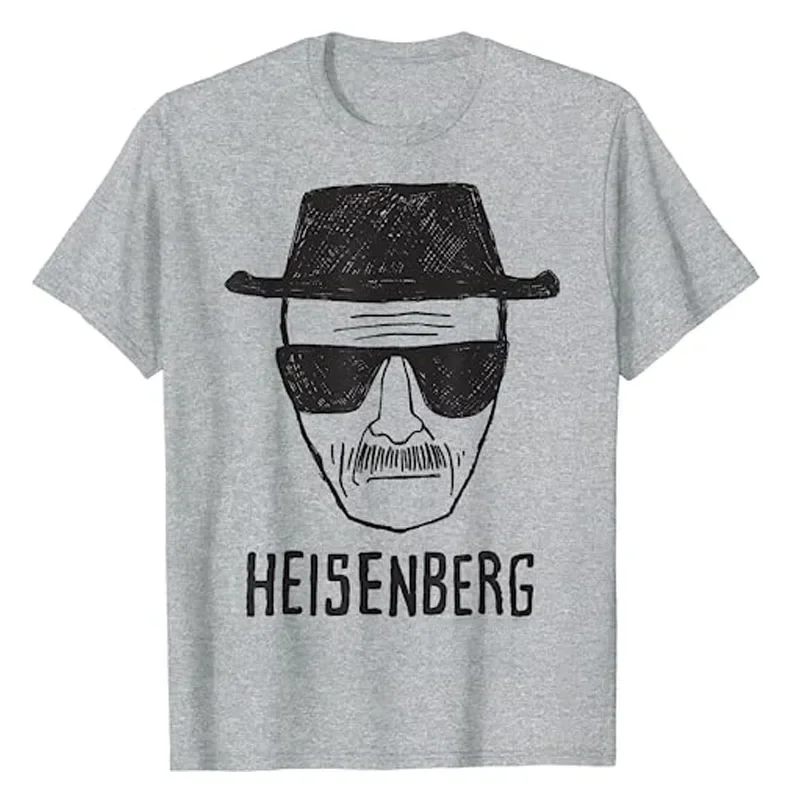Футболка Breaking Bad Periodic Square I Am The One Who Knocks Blue Hue Portrait Tee Забавные топы Heisenberg Desert Horizon