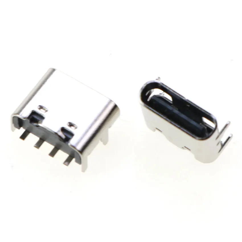 USB-коннектор Cltgxdd 5 ~ 50 шт. Тип C 4 штырька USB женский SMD DIP для печатной платы дизайн