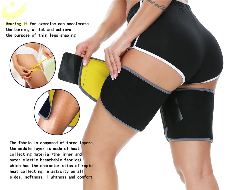 LAZAWG Women Body Shaper Sauna Slimmer Thigh Calf  Shapewear Sweat Shaping Legs Fat Burning Arm Shapers Trimmer Sets Shapewear