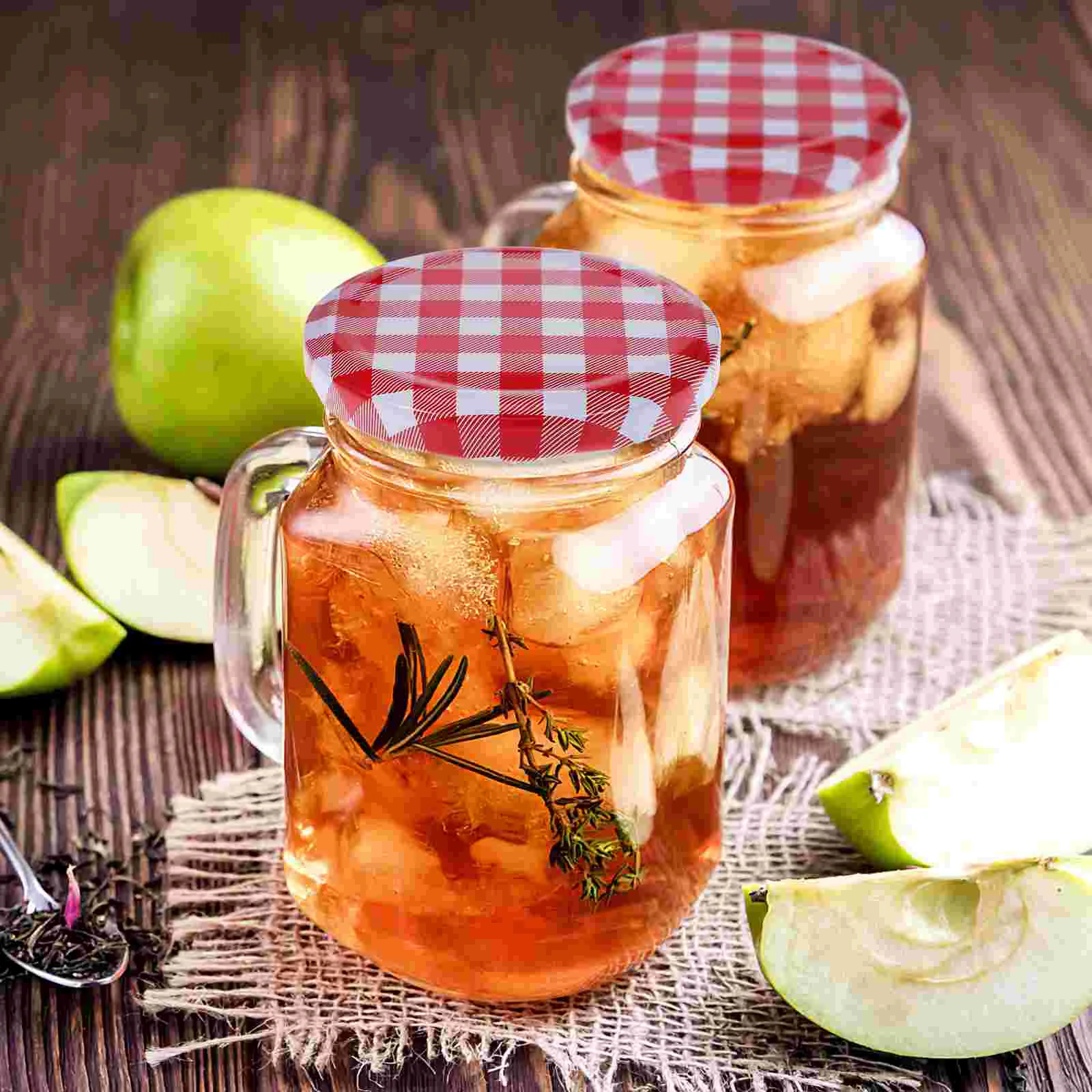 12 шт. красная крышка для банок Mason питья консервные крышки уплотнительная