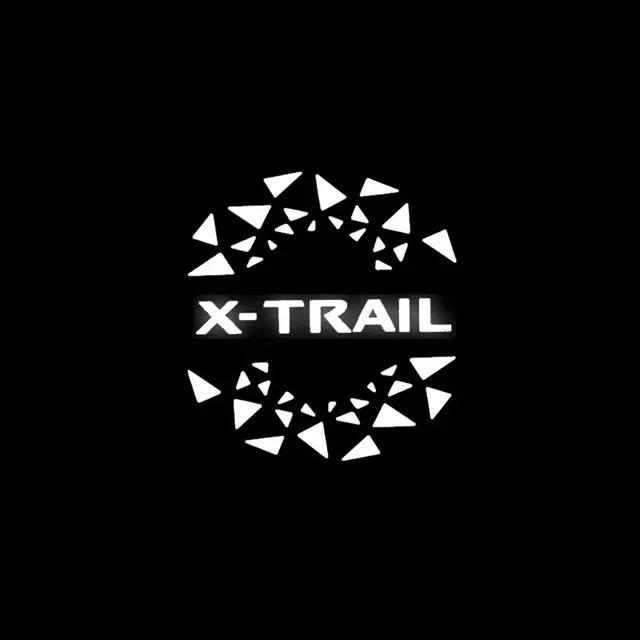 

Дверь автомобиля, лампа призрачного теня, лампа приветствия, лазерная лампа проектора, аксессуары для Nissan Sylphy Murano Z51 X-trail T31, 2 шт.