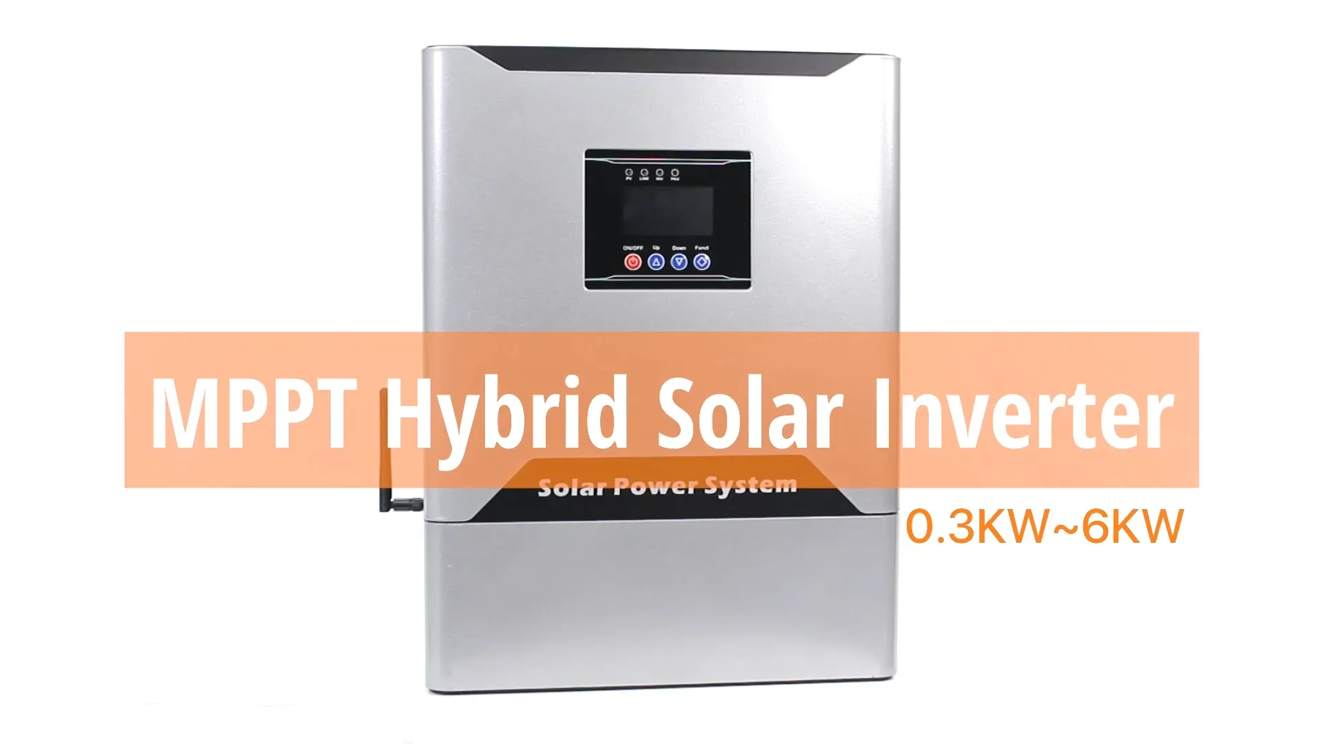 

Hybrid On/Off Grid Solar Inverter 1kw 2kw 3kw 4kw 5kw 6kw 7kw Built-in MPPT Charge Controller Solar Inverter