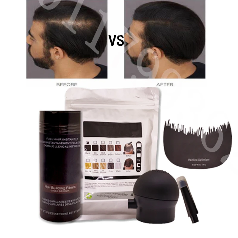 

5 шт., порошок для восстановления волос кератинового волокна, для углубления толщины ЛЫСЫХ волос, для эффекта пушистого вращающегося типа