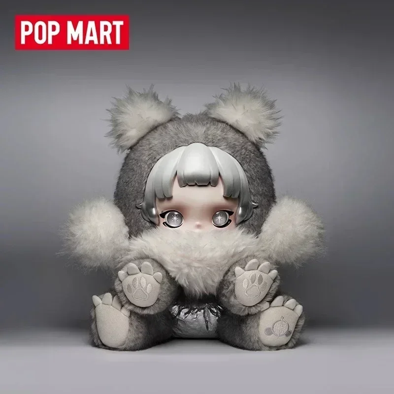 Фото POPMART SKULLPANDA Серия: Плюшевая кукла «Панк-Панда», оригинальная игрушка-сюрприз, кавайная аниме-фигурка, таинственная коробка, подарки для девочек №4