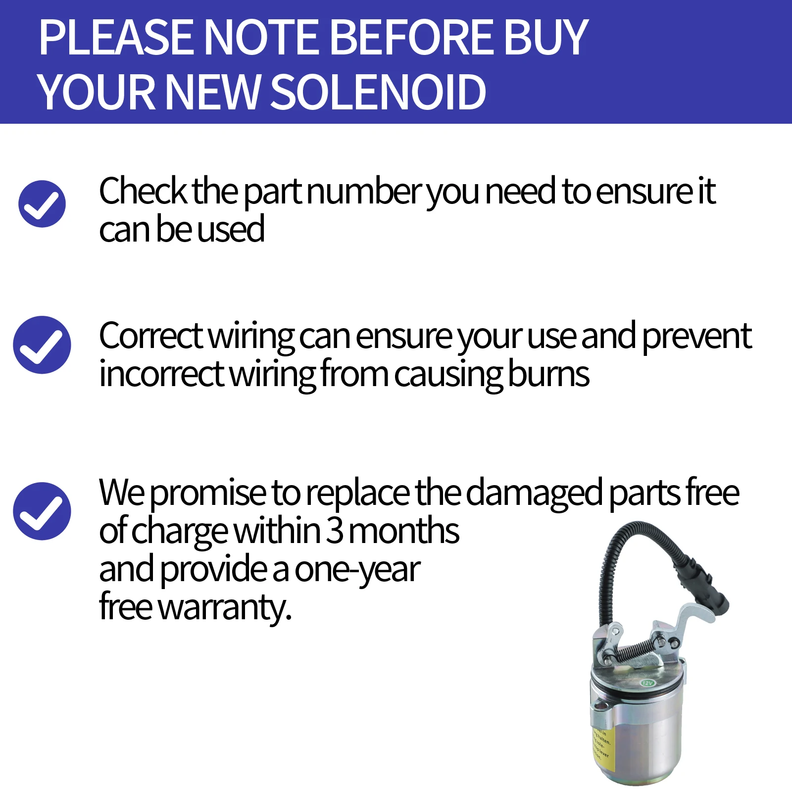 04287583 Соленоид отключения подачи топлива 12 В 04287116 04102390 Для двигателя Deutz 1011 2011
