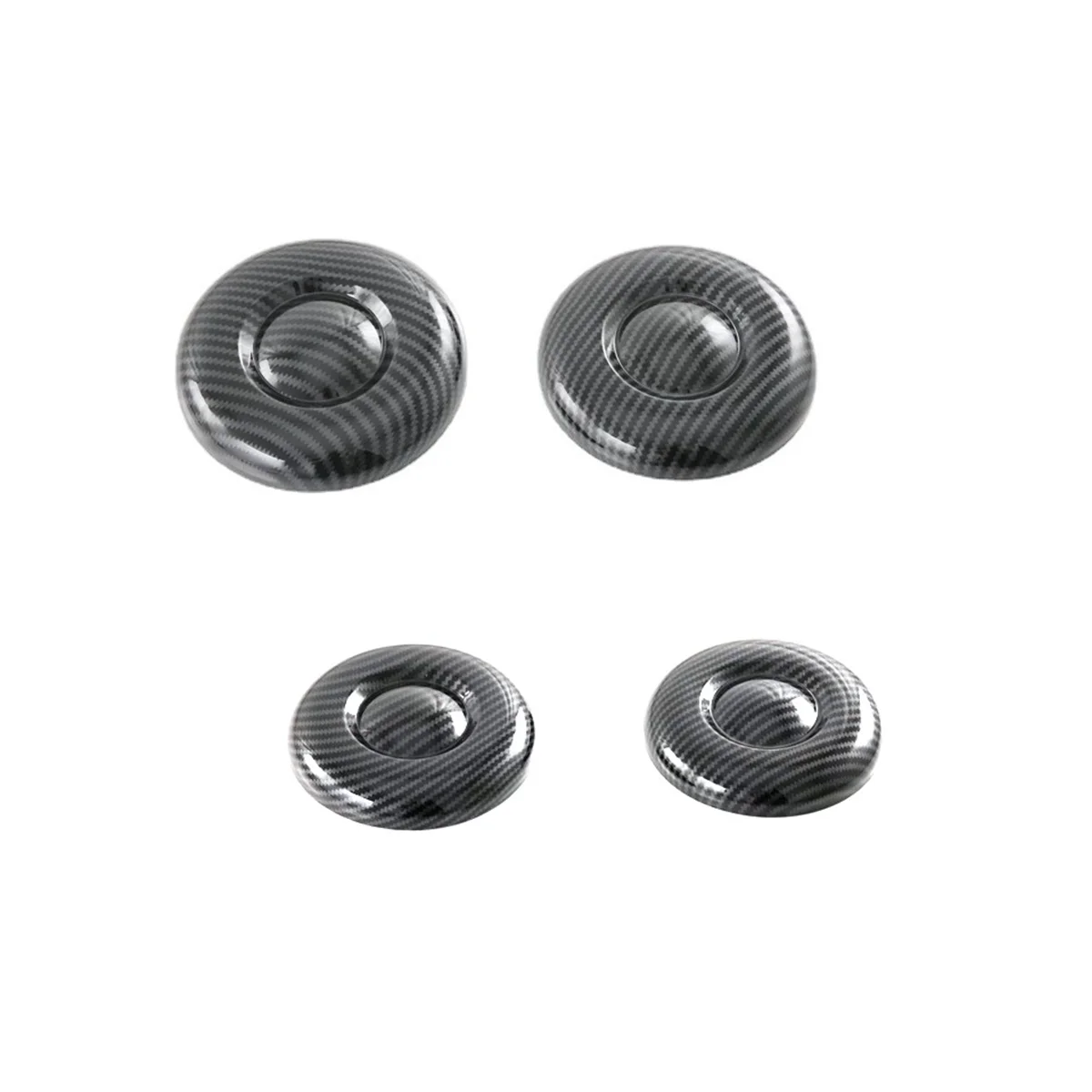

Outlet Cover Decoration Trim Sticker for Atto 3 Yuan Plus 2022 2023 Accessories, Front and Middle 4PCS