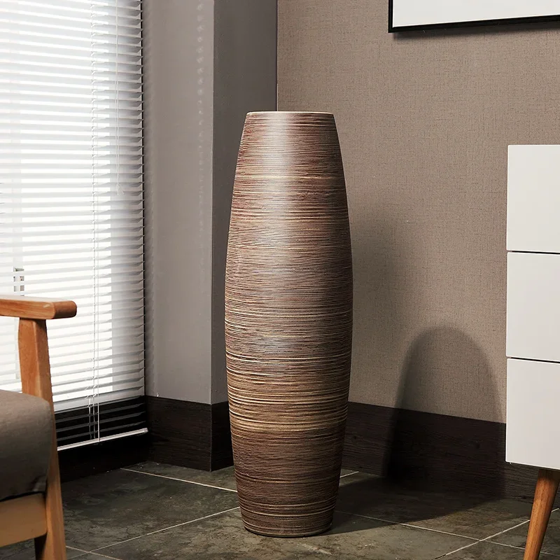 Скандинавский дизайн напольная ваза гидропонный цветочный горшок большая для