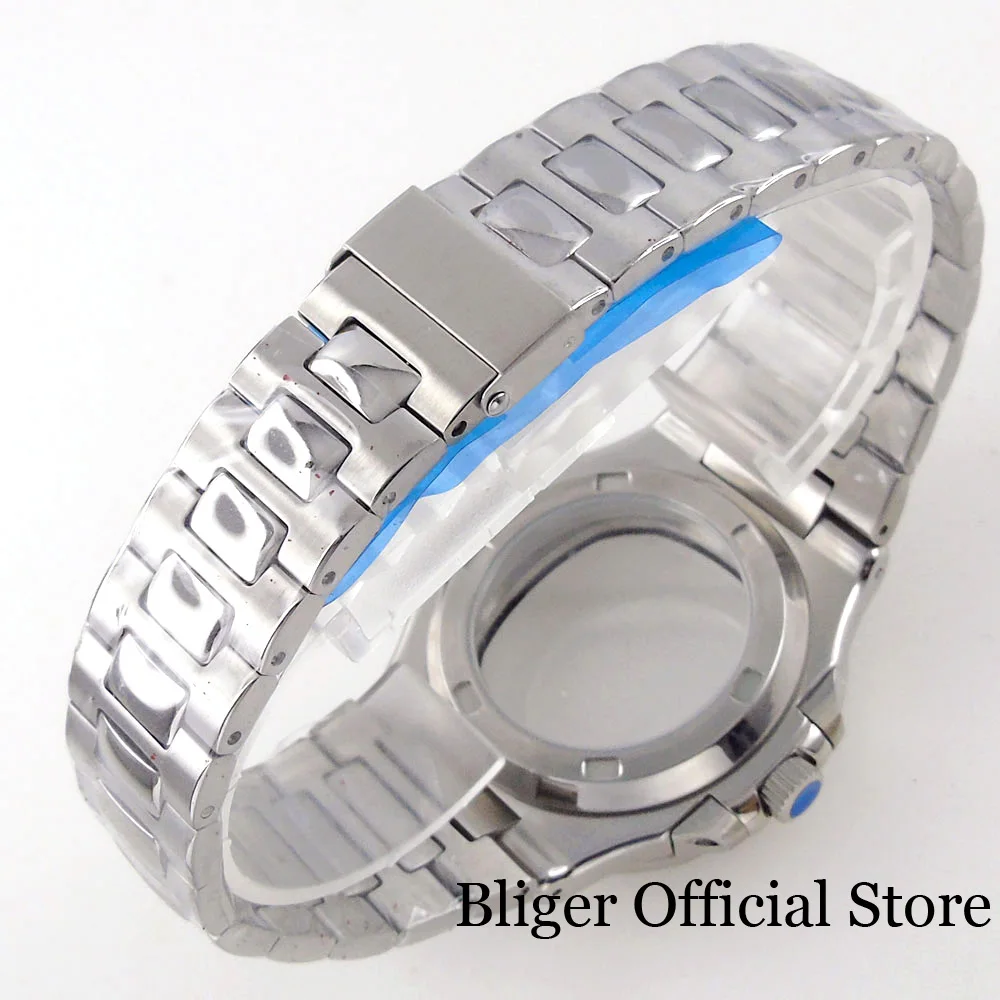 Квадратный чехол BLIGER для часов 39 мм подходит серии NH35 MIYOTA82 ETA 2836 2824 PT5000 DG MINGZHU 2813 29 8