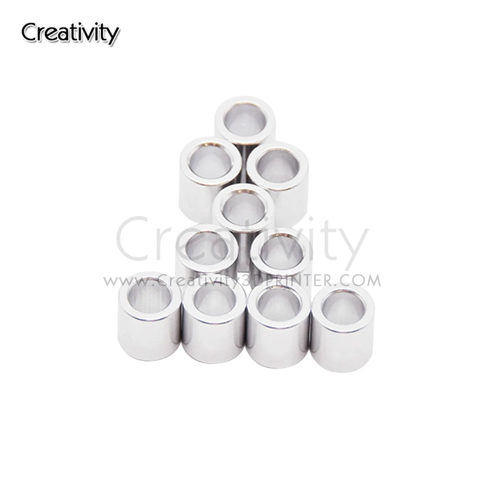 

Creativity 20PCS M5*8.3mm Aluminium Spacer V-slot Isolation Column Separate Pillar Quarantine Bore 3D Printer Parts