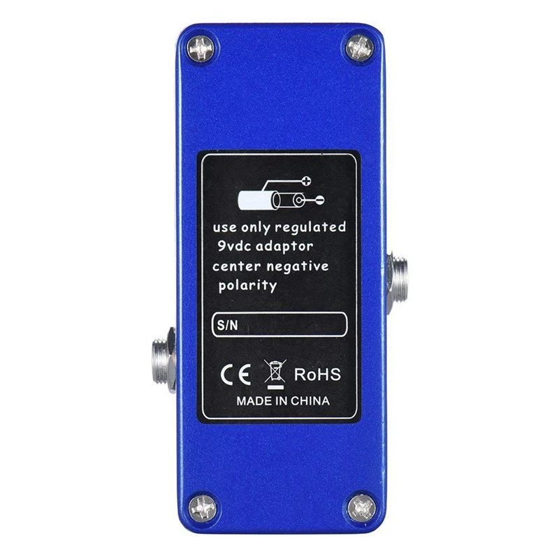 Горячее предложение Mosky Deep Blue задержка мини-гитары педаль эффектов True Bypass &amp MOSKY