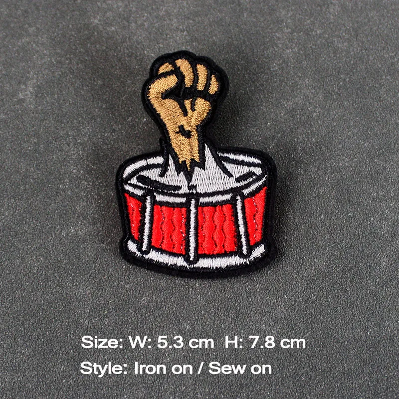 Аппликация для одежды куртки рюкзака с вышитыми буквами |