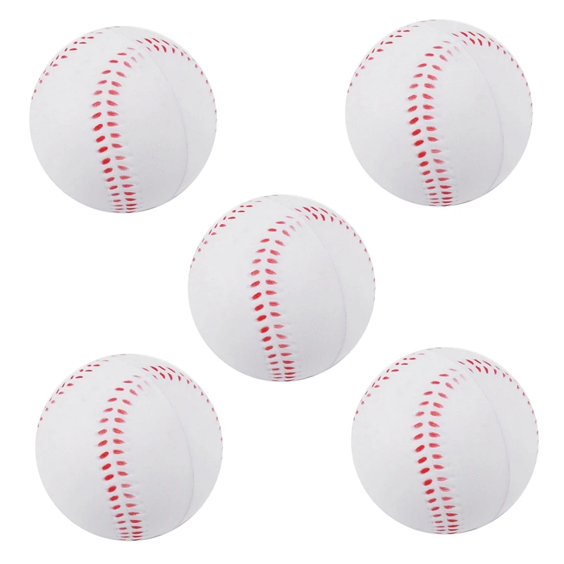 

Top!-5X Sport Baseball Reduced Impact Baseball 10Inch Adult Youth Soft Ball For Game Competition Pitching Catching Training