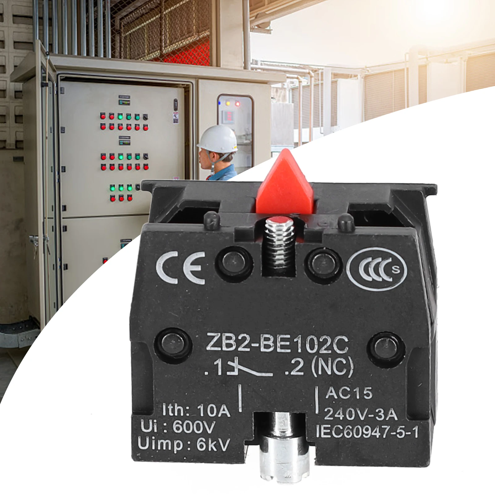 Совершенно новый практичный джойстик-переключатель кнопочный ZB2-BE101C (НО) ZB2-BE102C (N