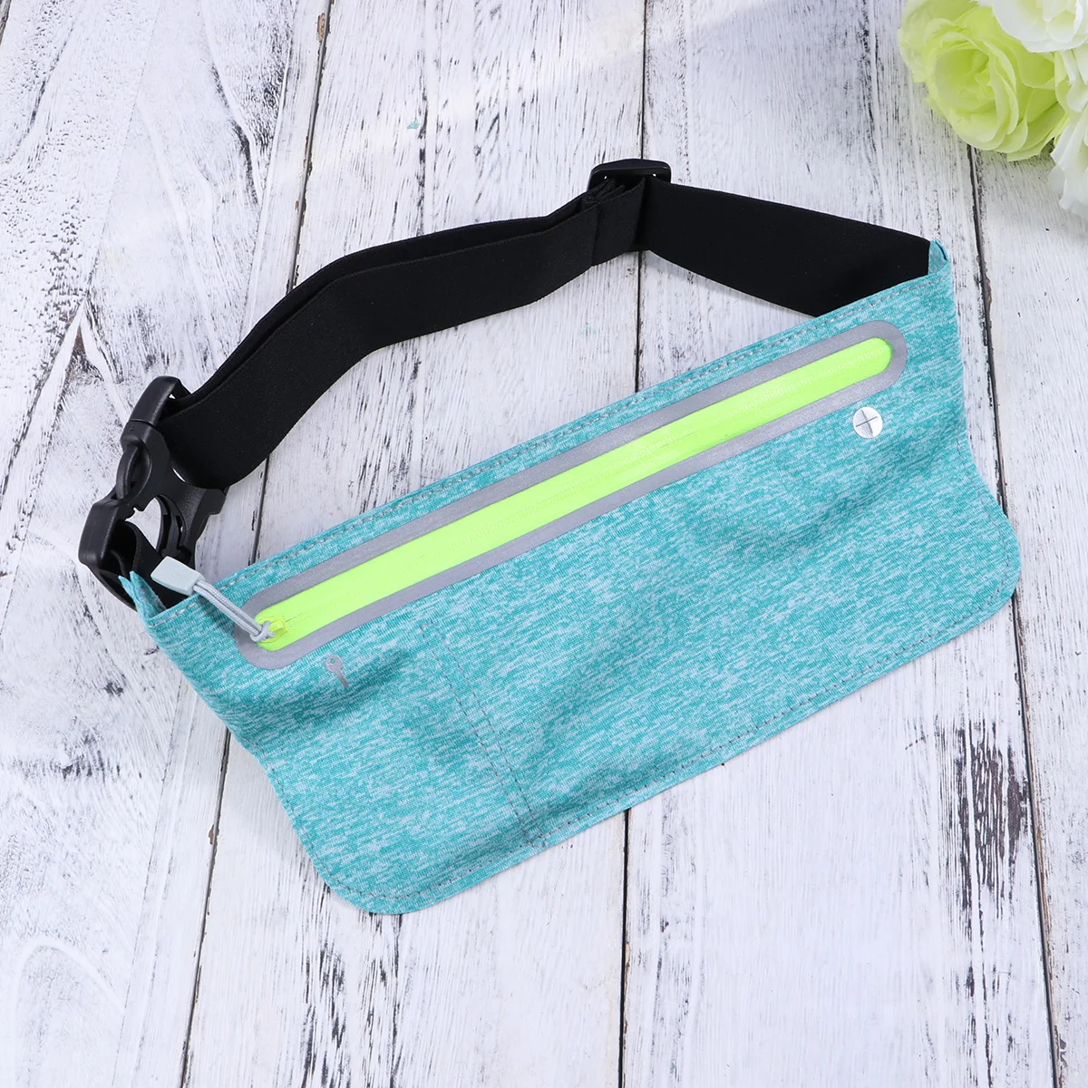 

1 pc Sports Waist Bag Lightweight Adjustable Lycra Sundries Bags for Earphone Money