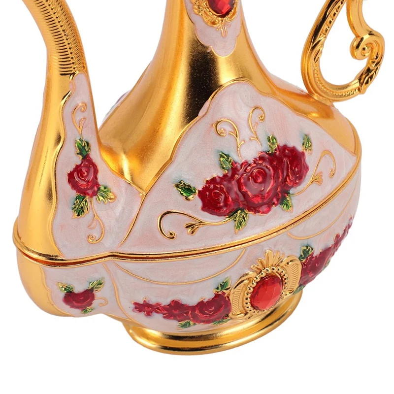 Винтажный турецкий кофейный набор чайный горшок и чашки из цинкового сплава