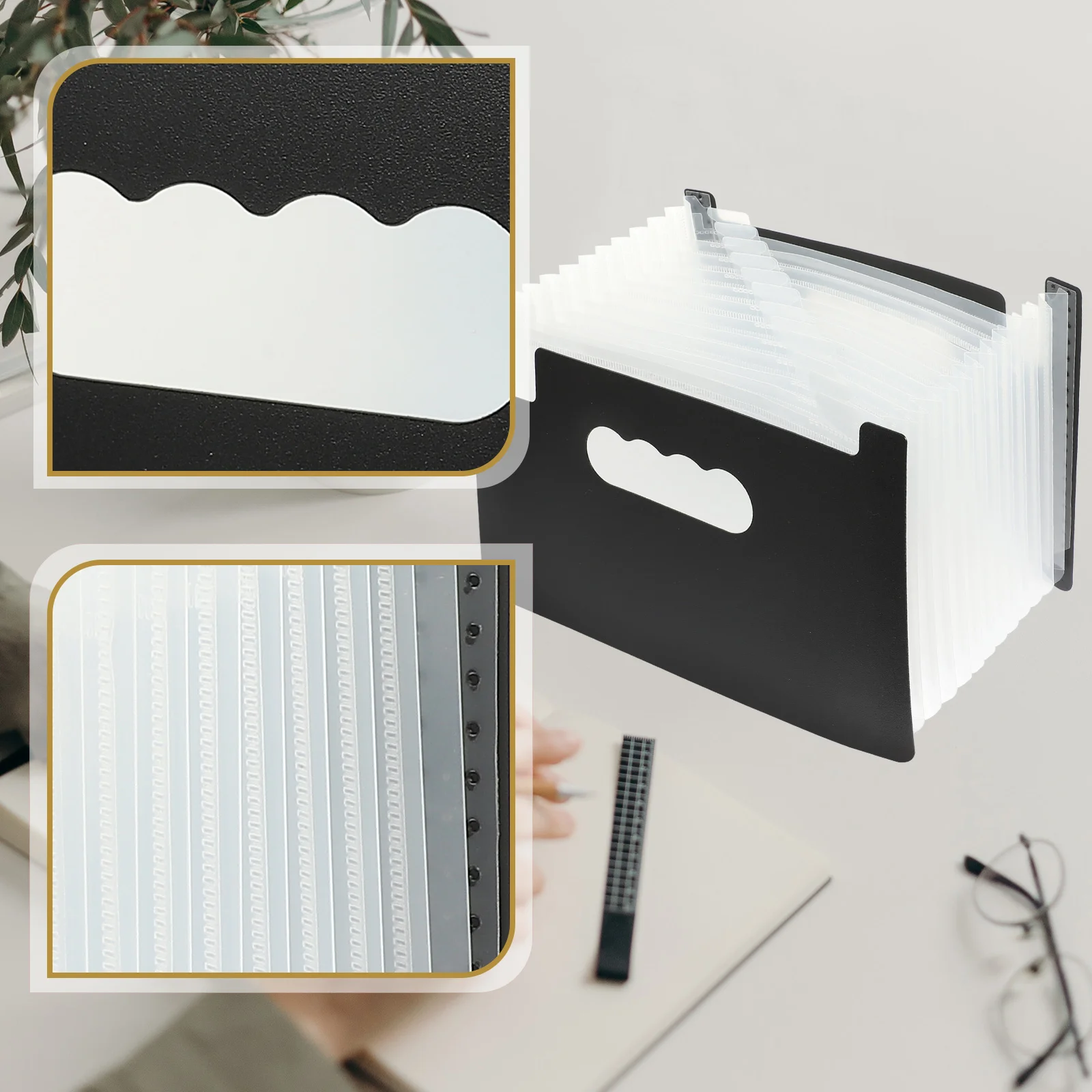 

Plastic Document Folders Pocket File Folders Expandable Wallet Accordion Folder Receipt Storage Receipt Folder Folder Dividers