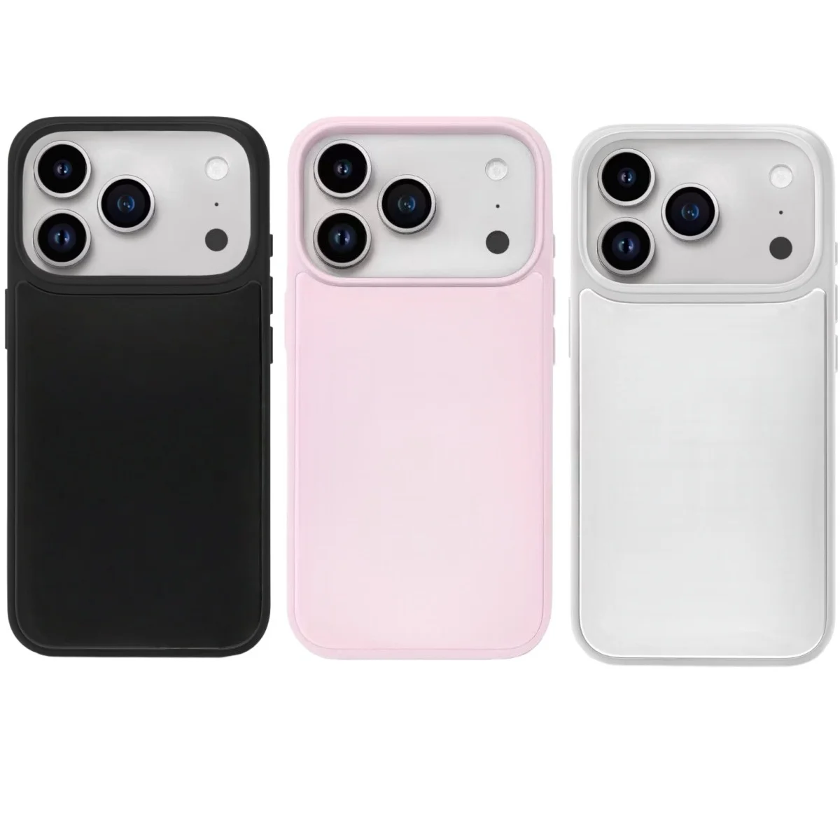Фото Высококачественный роскошный деловой чехол для iPhone 17 Pro Max 16 15 14 13, минималистичный, из поликарбоната и алюминиевого сплава, совместимый №1