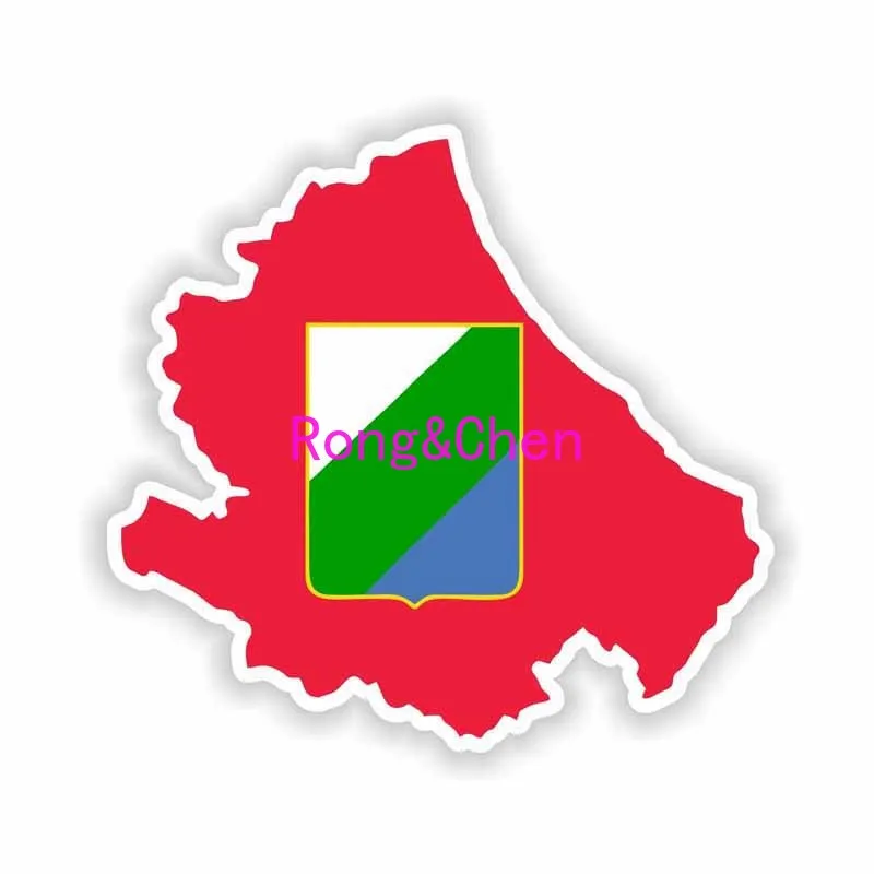 

Rongchen Trading Car Sticker Creativity Abruzzo Map Flag Motorcycle Helmet Sticker PVC Motorcycle Decal KK Best Selling Boutique