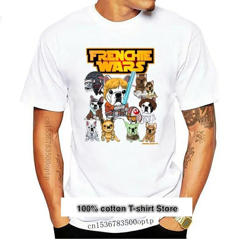 

Camiseta de Bulldog Francés para hombre, Camisa de algodón de talla grande, 4Xl, 5Xl, 6Xl, novedad