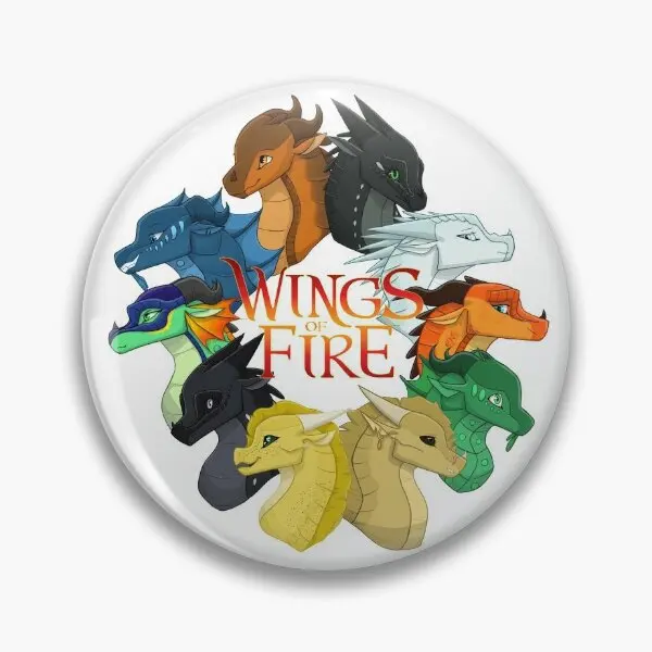 Крылья огня мягкая Кнопка булавка воротник любимый Декор ювелирные изделия