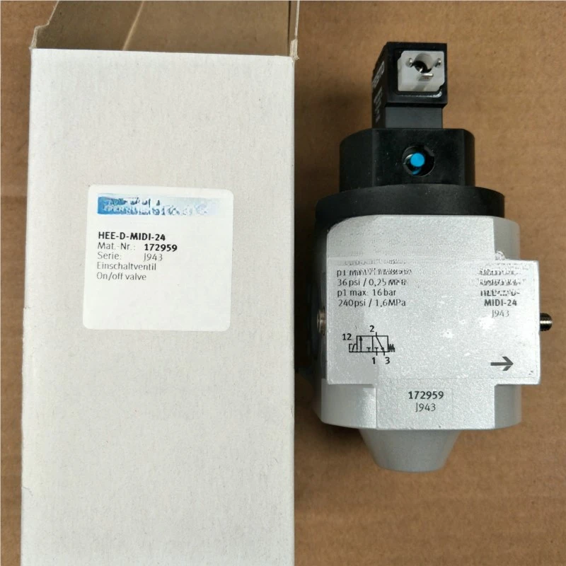 

FESTO HEE-D-MIDI-24 172959 HEE-D-MINI-24 172956 On/off Valve