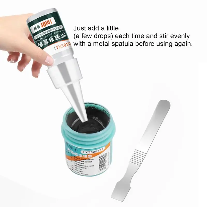 10 мл флюсовая паста оловянный крем более тонкая сварочная разбавитель паяльный
