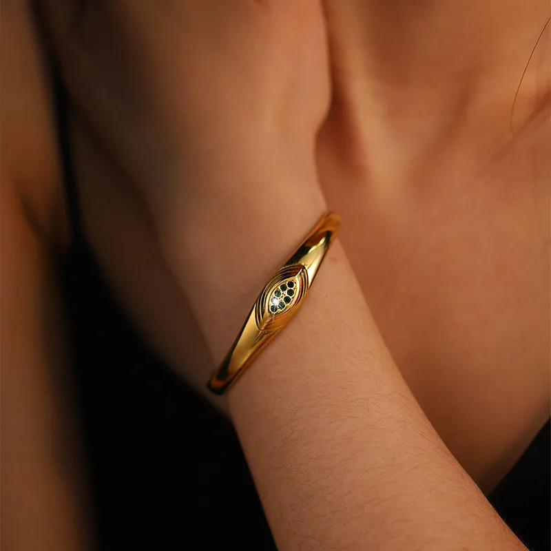 Браслет из титановой стали европейские и американские границы эмалированный