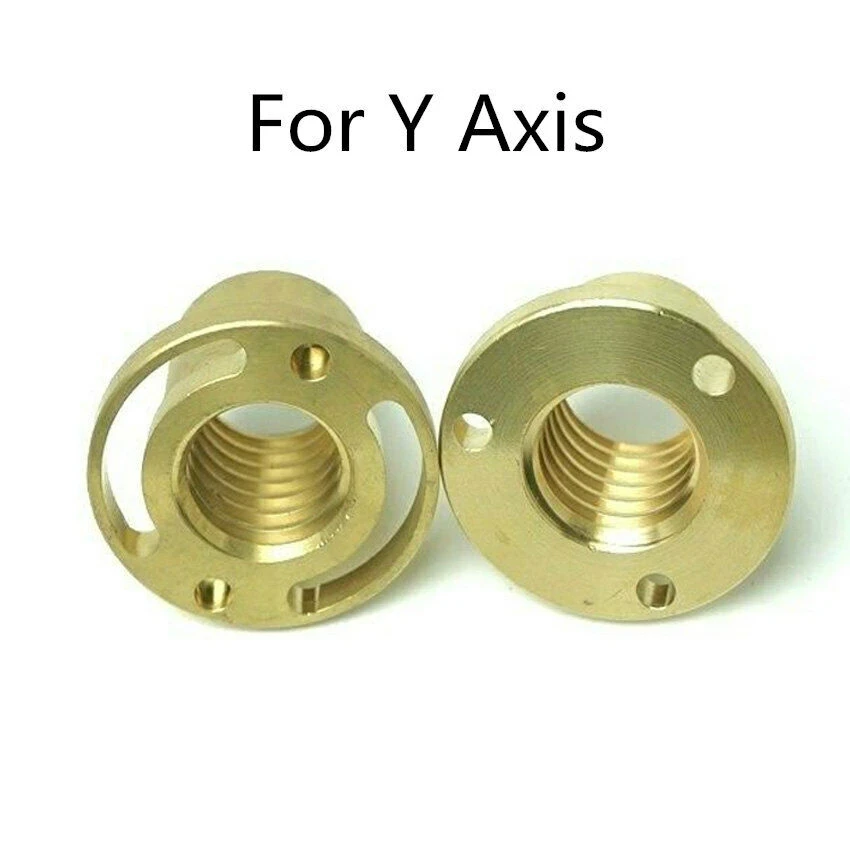 

2 шт. фрезерный станок Y ось винт медь гайка втулка Вертикальный фрезерный инструмент Bridgeport CNC фрезерный станок токарный станок