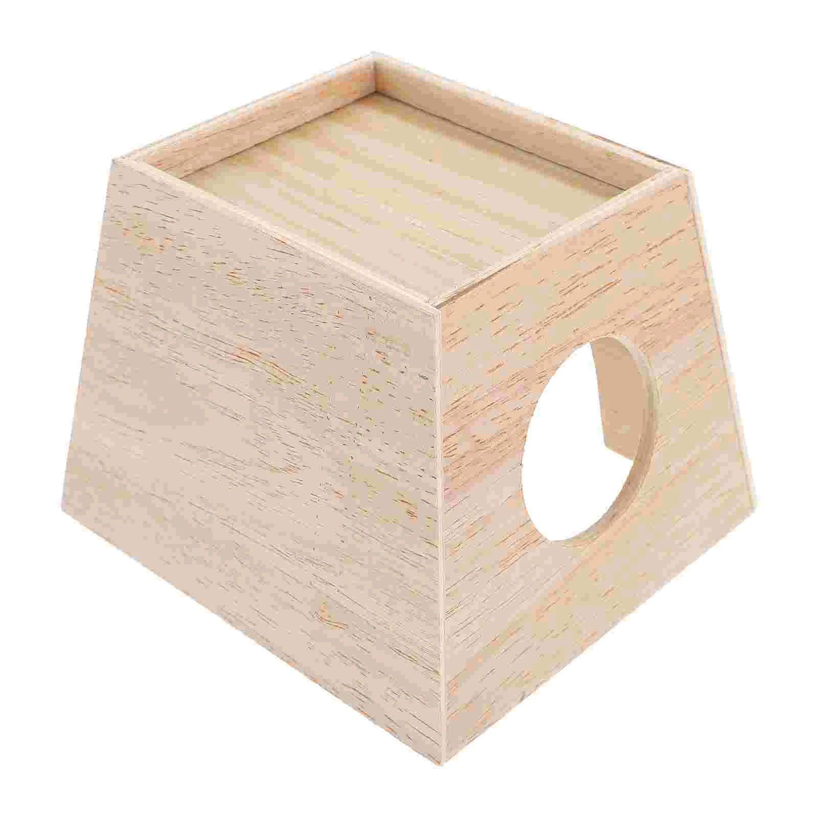 

Pet House Toy Chicks Chicken Incubation Small Nest Hamster Rutin Cage Wood Hideout