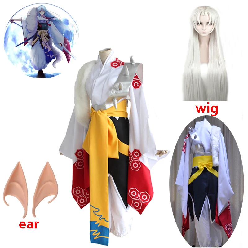 

Искусственное кимоно с рисунком аниме Inuyasha Sesshomaru