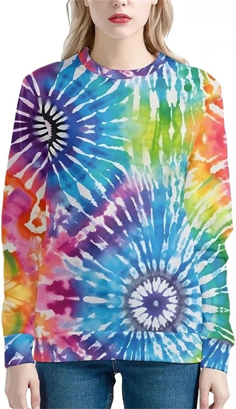 

JooMeryer Women's Van Gogh Starry Night 3D Printed crew neck sweatshirt pullover