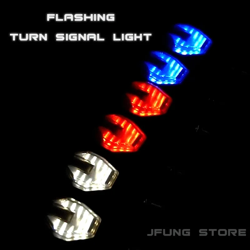 

Scooter 12V Motorcycle LED Turn Signal Light Car cafe racer 2PCS Flasher Indicator Blinker Lamp Motorcycle Accessories 04