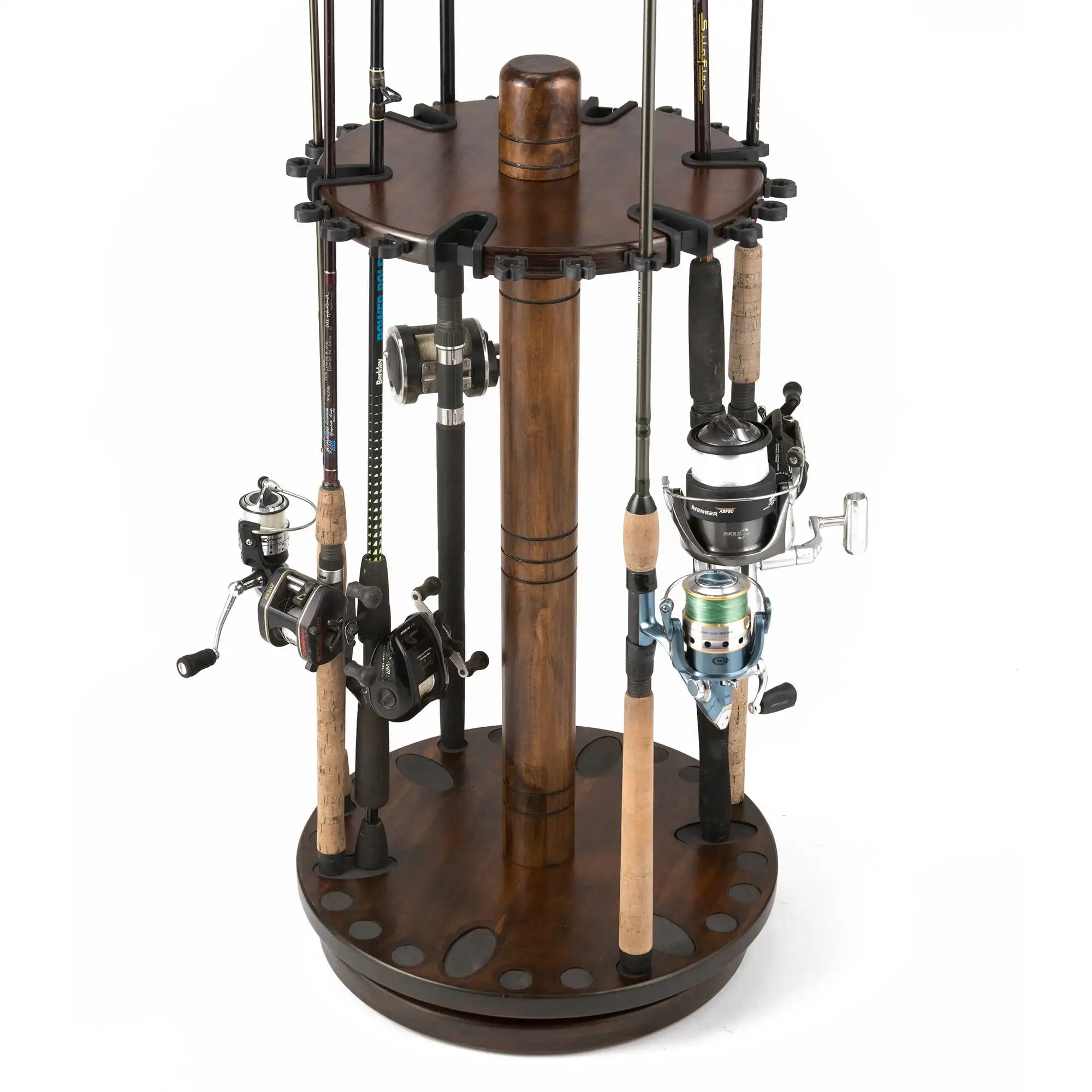 

Creek Creations Round Spinning 30 Fishing Rod Rack