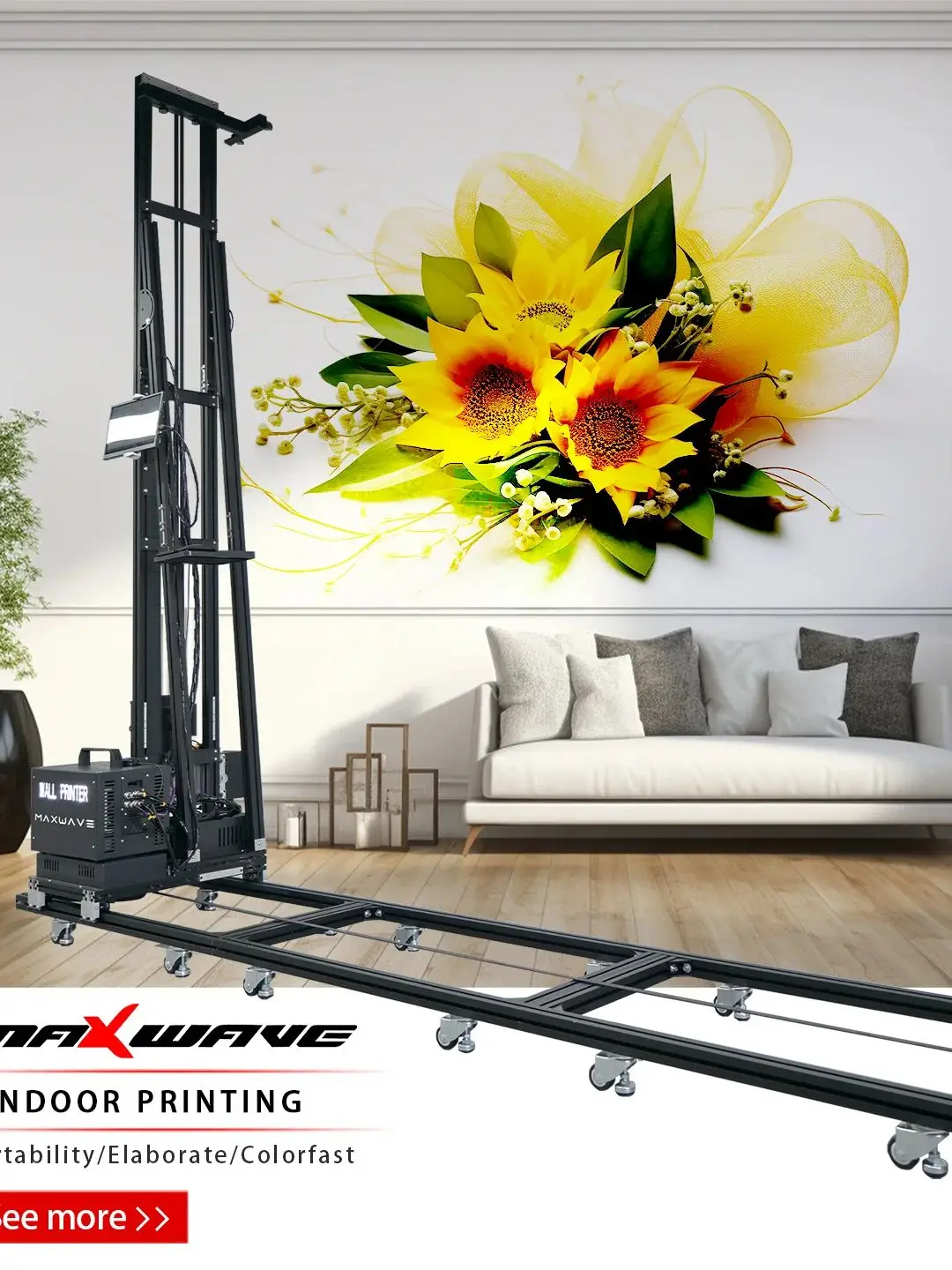 

Высокоточный 3D принтер для покраски стен