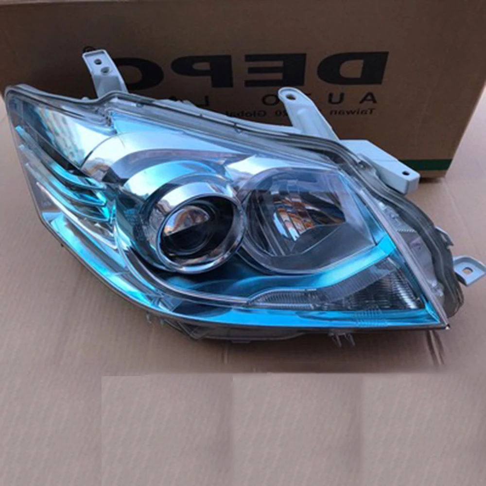 

Налобный фонарь в сборе для Toyota Camry Hybrid 2010 2011, автомобильный налобный фонарь в сборе, чехол для передней хромированной автомобисветильник s