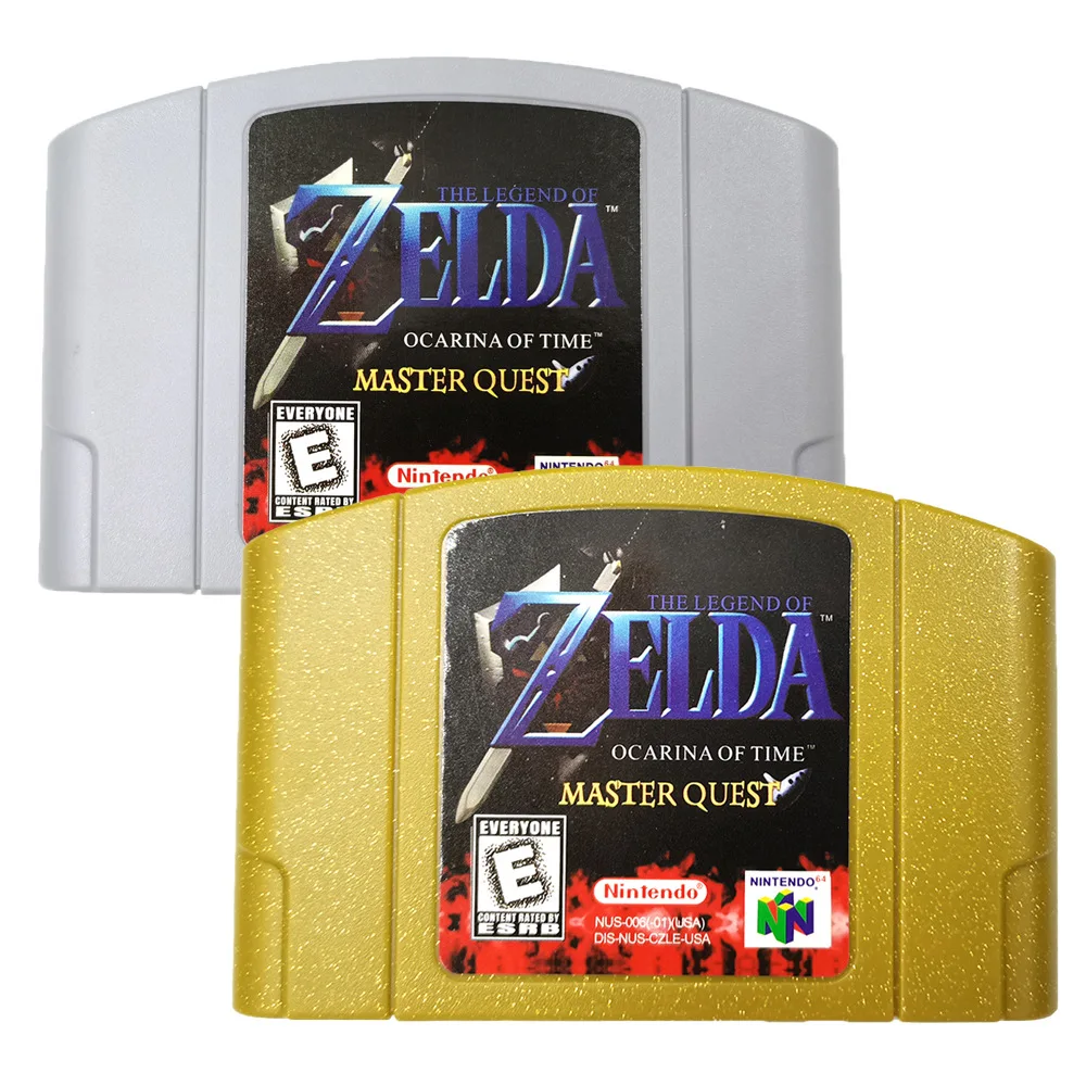 

Game Card Blue Zelda N64 Zelda MASTER QUEST US Version Spot
