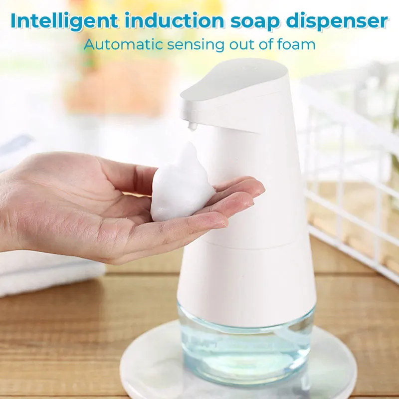 

1200mAh USB Charge Intelligent Automatic Induction Foam Soap Dispenser Smart Infrared Touchless Hand Washer For Kitchen Bathroom