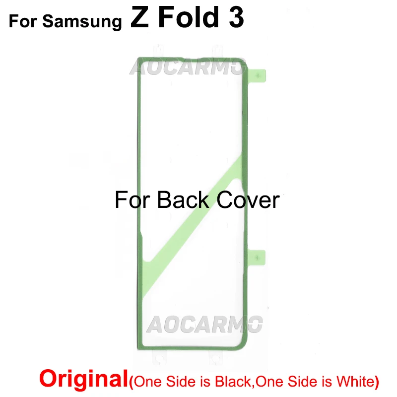 For Samsung Galaxy Z Fold3 F926 W22 SM-9260 Front LCD Display Screen Adhesive Rear Back Cover Sticker Glue Tape images - 6