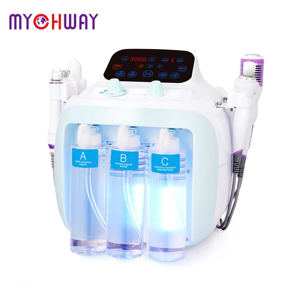 

Best Facial Skin Treatment Face Firming 6 in 1 Hydro Dermabrasion Machine