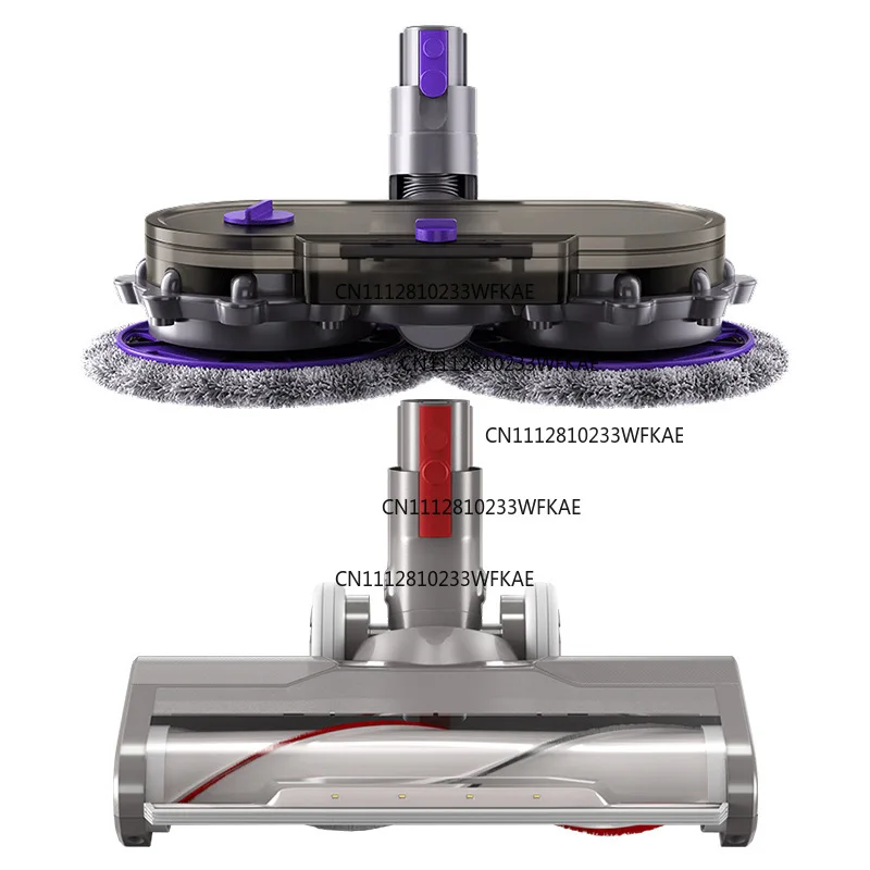 Фото Аксессуары для пылесоса Huixi FORVV Dyson V8/V10/V11/V12/V15/V6: насадка-швабра, щетка для пола с прямым приводом. №2
