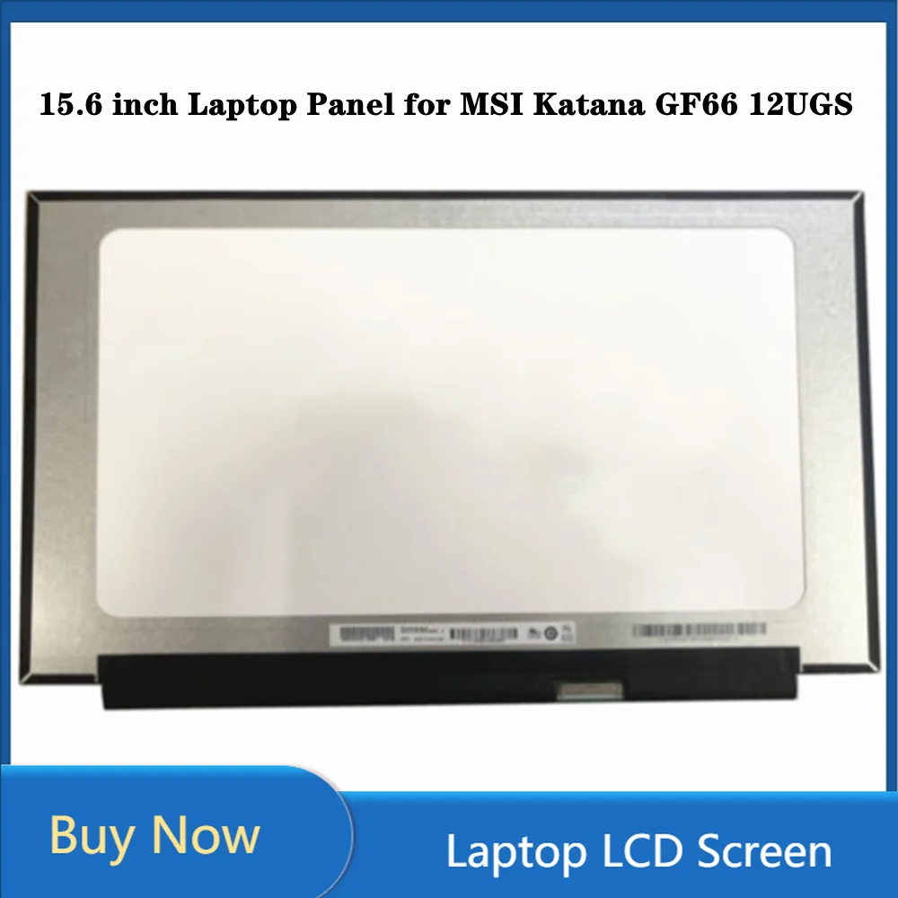 

Панель для ноутбука MSI Katana GF66 12UGS, 15,6 дюйма, ЖК-экран IPS FHD 1920x1080 EDP, 40 контактов, 144 Гц, без касания