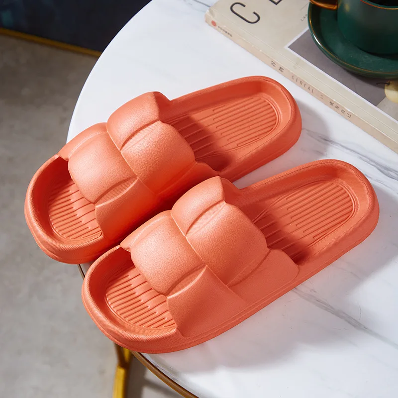 

Home Slippers Anti-Slip Flip Flops Woman's Sandals Women Fashion Soft Sole EVA Indoor Slides Thick Platform Cloud Simple Slipper