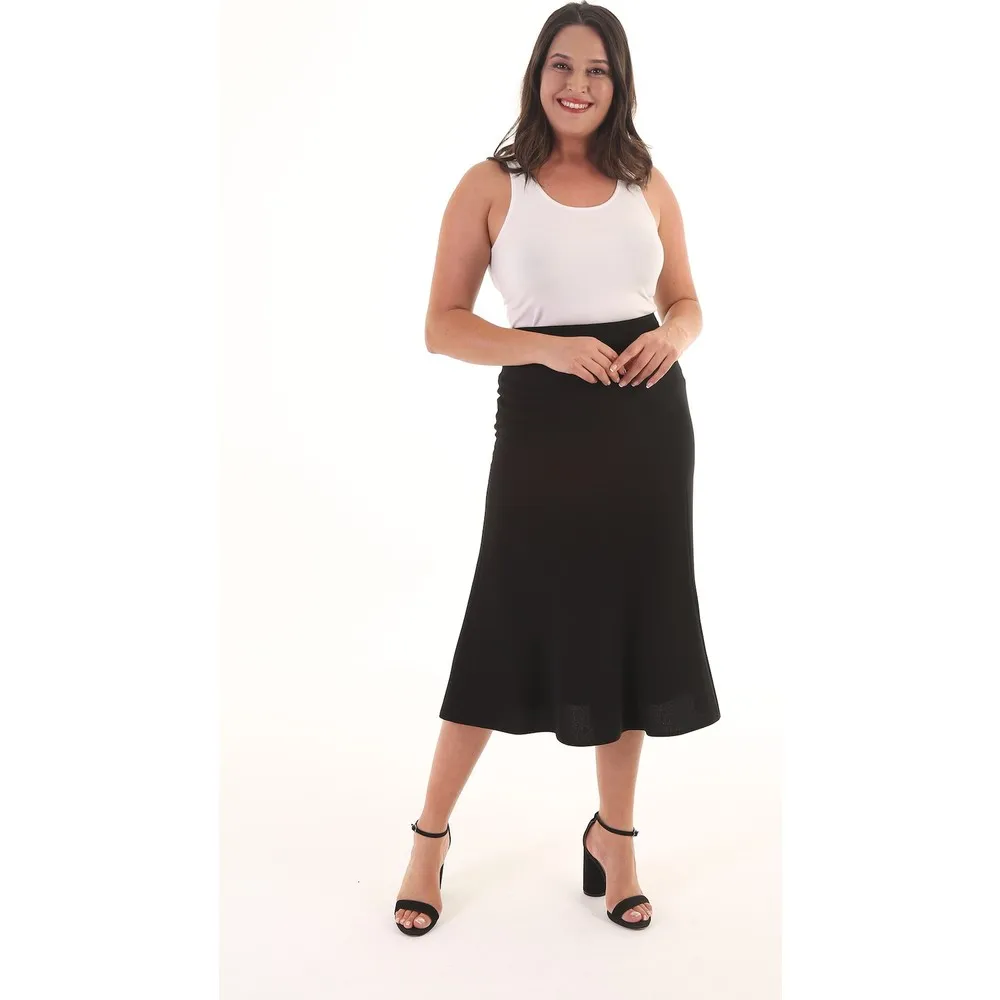 

Коричневая юбка с манжетами Dorlie