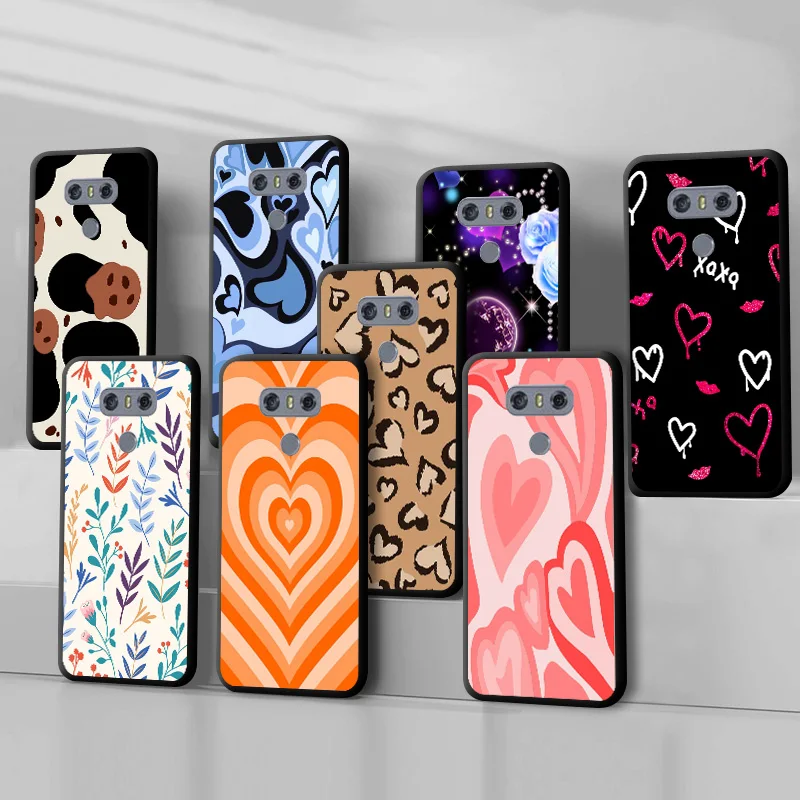 Чехол для LG G6 чехол 5 7 милая мультяшная мягкая задняя крышка из ТПУ LG6 LGG6 G 6 G600 H870 H871