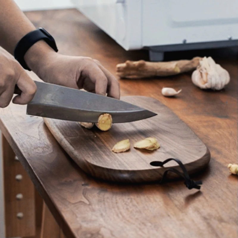 Разделочные доски из массива дерева черный орех искусственный западный ресторан