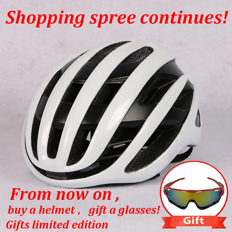 

2023 New Air Cycling Helmet Racing Road Bike Aerodynamics Wind Helmet Men Sport Aero Bicycle Helmet Casco Ciclismo M 54-60cm