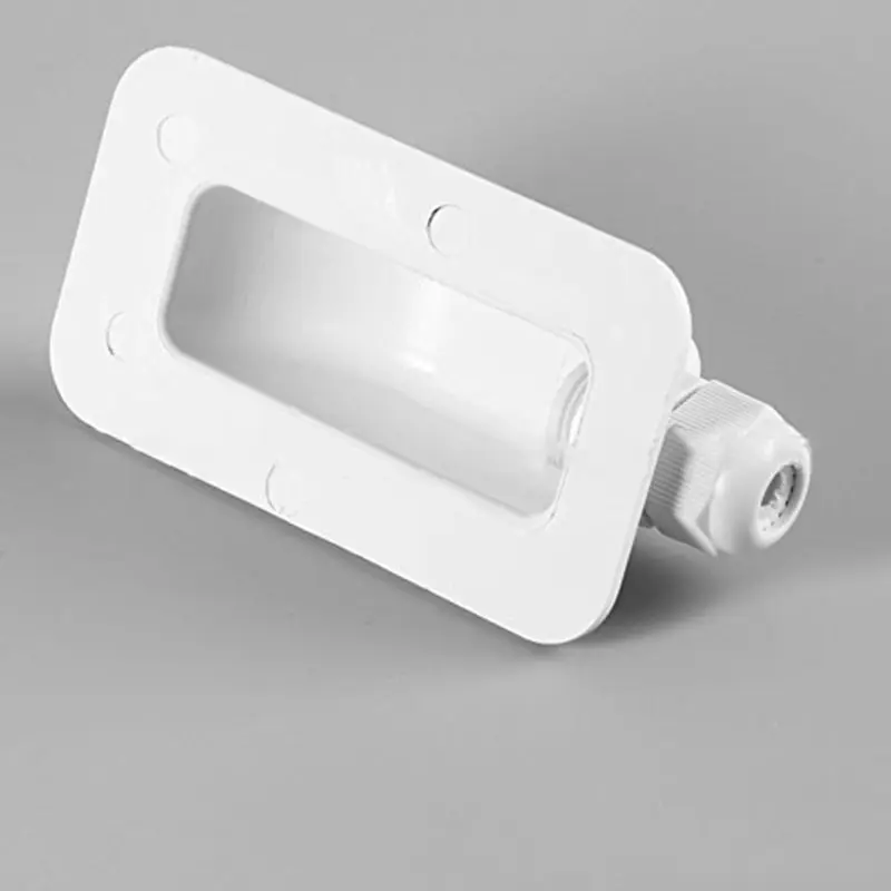 

652F ABS Solar RV Yacht Stand Roof Duct Cable Entry Round Junction Box White