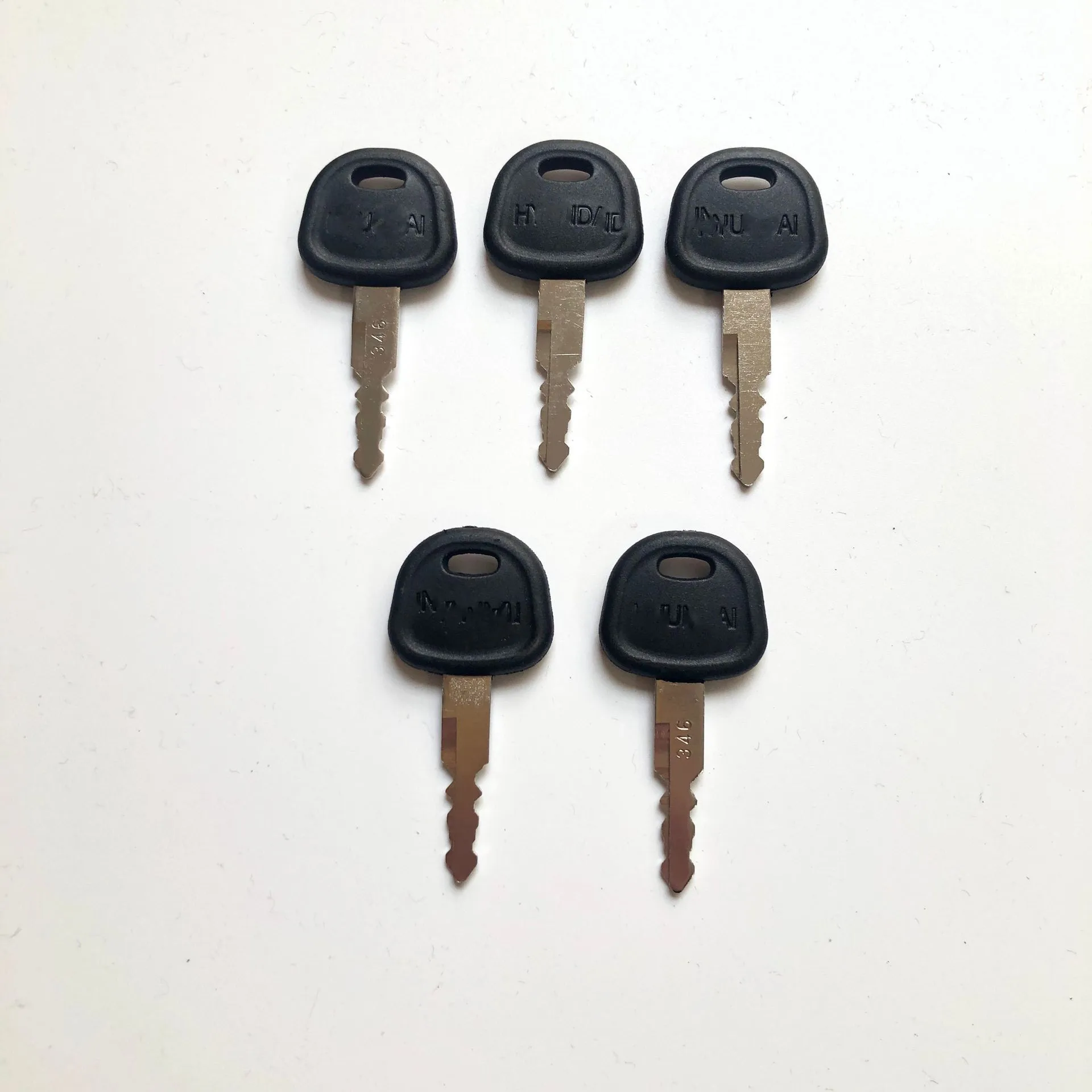 

5PCS HD60 Key For Hyundai Excavator Ignition Key 21N4-10400K