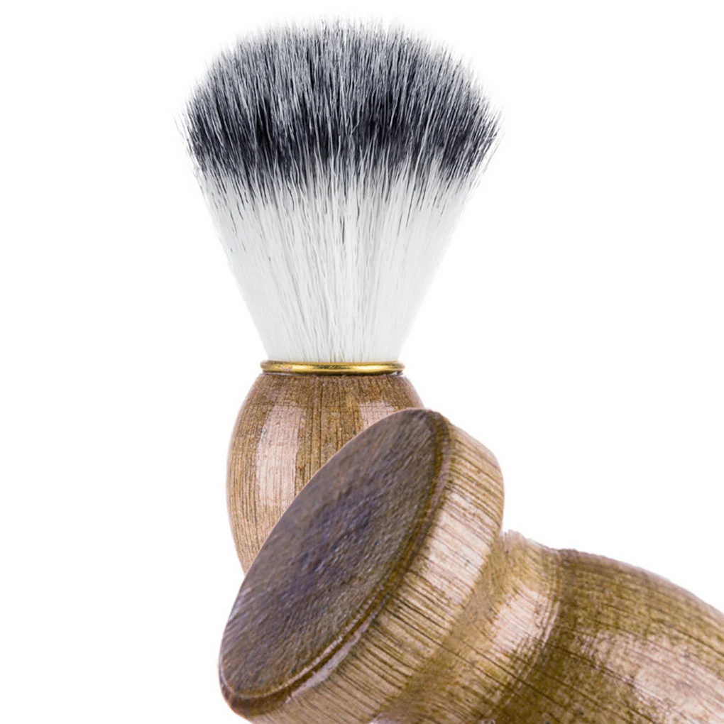 

Мужская щетка для бритья с деревянной ручкой, 1 шт.